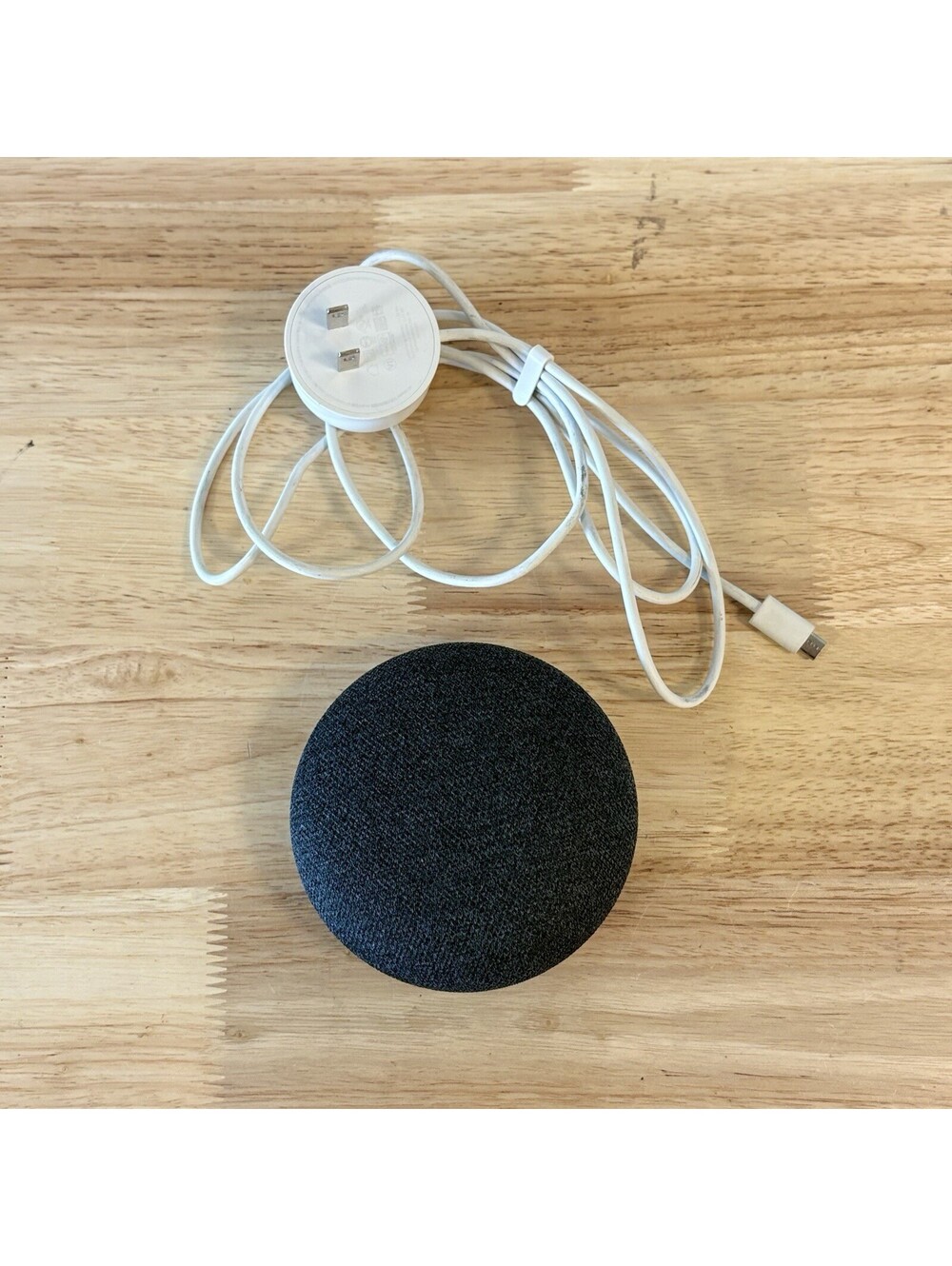 1x Google Home Mini Smart Speaker H0A 1st Gen w/ Power Adapter